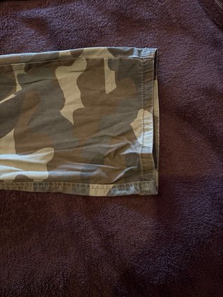 Pantalones Cargo Camuflaje Bershka Talla S