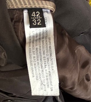 Traje Massimo Dutti Mujer Gris