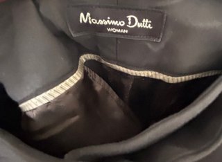 Traje Massimo Dutti Mujer Gris