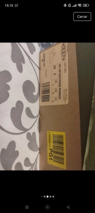 Zapatillas Keen montaña Talla 35