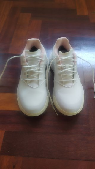 Zapatos de golf Inesis mujer rosa/blanco talla 37