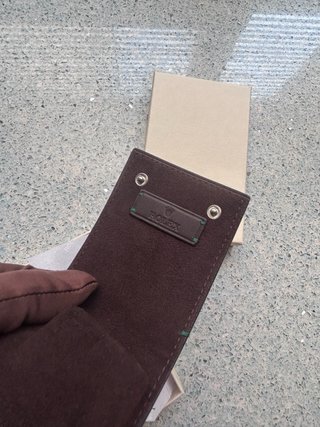 Splendido e esclusivo astuccio Rolex marrone