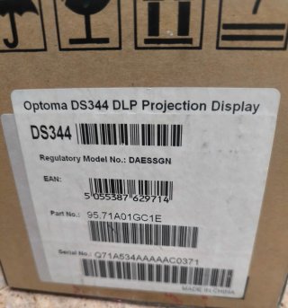Proyector Optoma DS344 HDMI