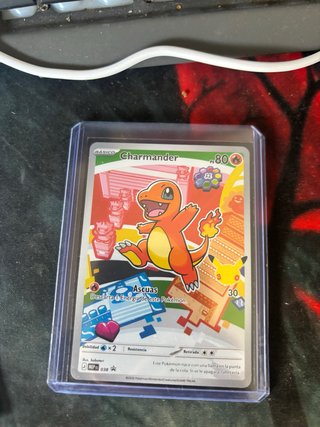 Carta Pokémon Charmander squirtel y bulbasur