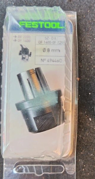 3 Pinzas Festool 8mm 1 unidad = 55 euros  3 = 150
