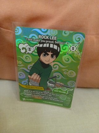Carta Rock Lee Naruto Mythos TCG