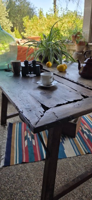 Antigua mesa madera s XIX