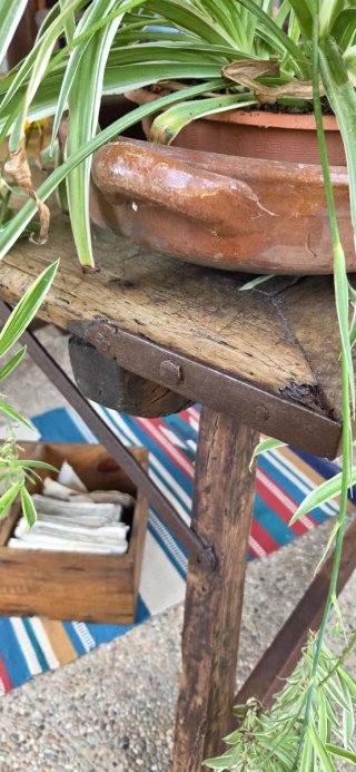 Antigua mesa madera s XIX