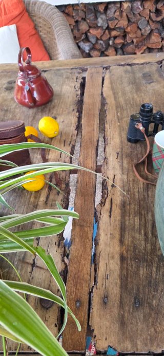 Antigua mesa madera s XIX