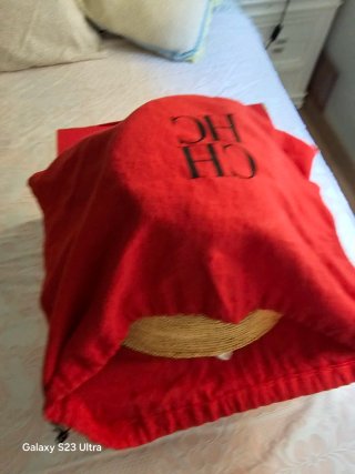 Sombrero CH Carolina Herrera Rojo