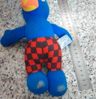 Peluche Uccello Blu Anni '80/'90