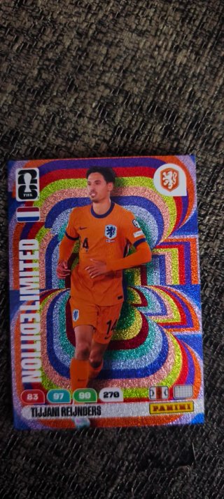 Tarjeta Tijjani Reijnders FIFA Limited Edition