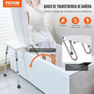 Banco transferencia bañera ajustable Nuevo