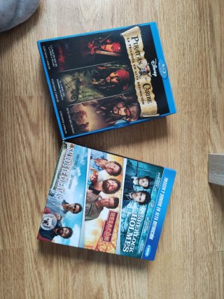 Pack Blu-ray Piratas del Caribe y Sherlock Holmes