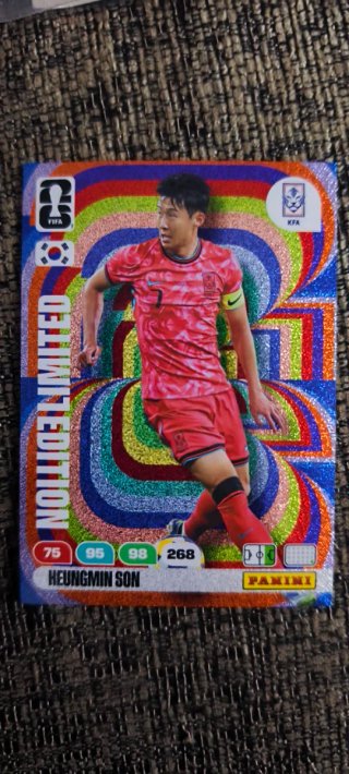 Son Heung Min Limited Edition FIFA Card
