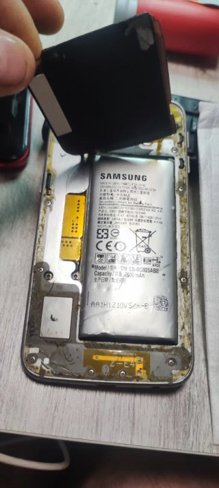 Samsung Galaxy S6 Edge Negro/Plateado