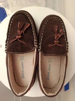 Mocasines niño marrón talla 28