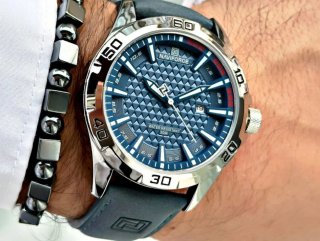 Reloj Naviforce Hombre Azul y Plateado