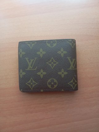 Cartera Louis Vuitton Monogram Marrón y Dorado