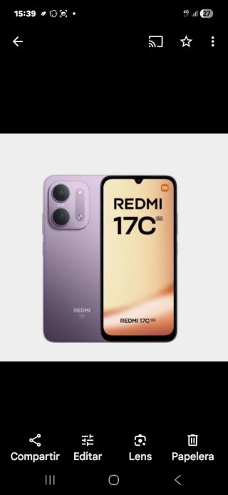 Xiaomi Redmi 17C Morado Sin Abrir