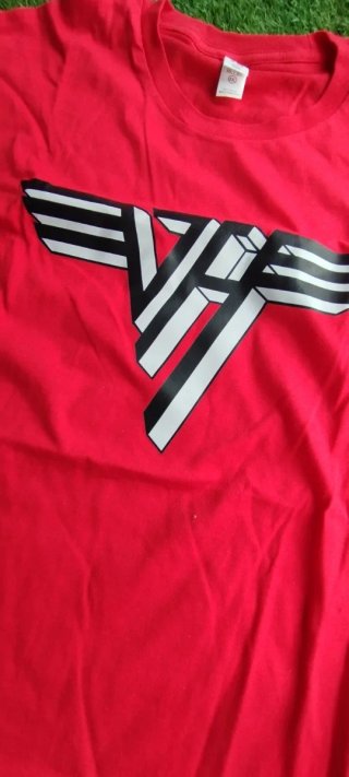 Camiseta Van Halen XXL Roja