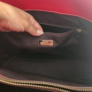 Bolso CH Carolina Herrera original en rojo