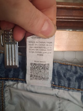 Pantaloni cargo jeans donna