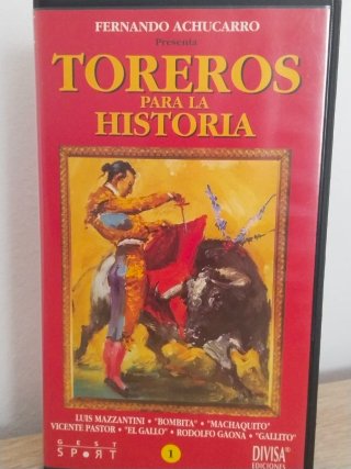VHS Toreros para la Historia