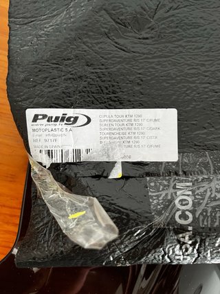 Cúpula Puig KTM 1290 Tour Negra