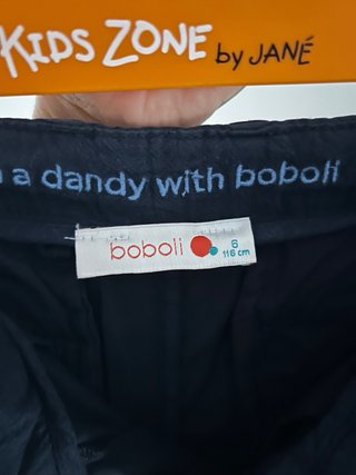 Bermuda Boboli niño azul