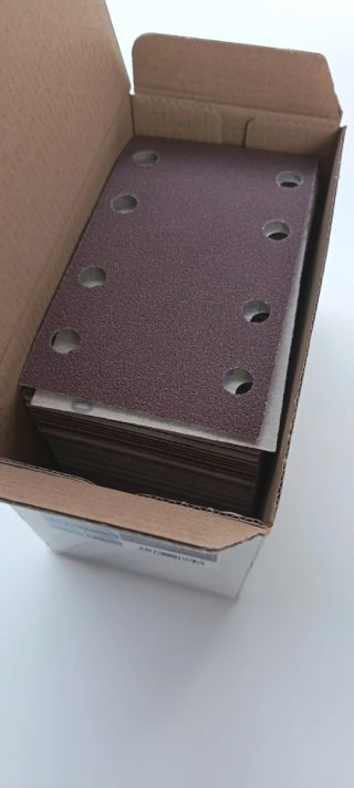7 Cajas Lijadora Festool, Mirka y Wurth