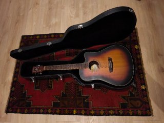 Estuche Guitarra Acústica Negro
