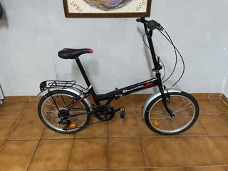 Bici Plegable Darwin Negra