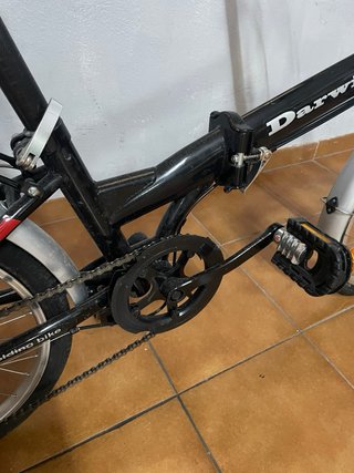 Bici Plegable Darwin Negra