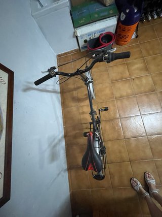 Bici Plegable Darwin Negra