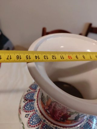 Grande Vaso Ceramica Shang Anni '70 Vintage