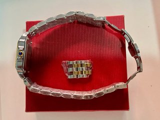 Reloj mujer Cartier Acero Dorado y Plateado
