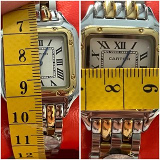 Reloj mujer Cartier Acero Dorado y Plateado