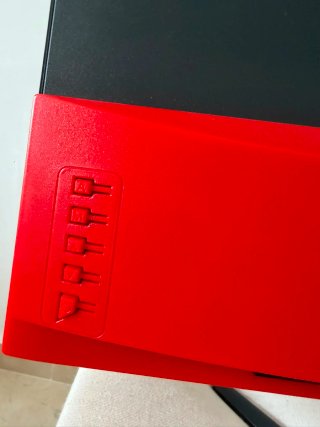 Monitor KEEP OUT 21,5 Negro/Rojo
