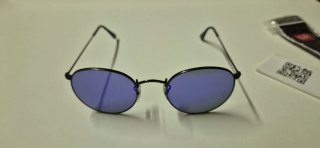 Lote 2 Gafas de Sol Estilo Retro (Redondas Espejo