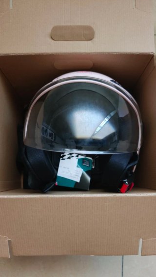 Casco Shiro SH 62 Rosa