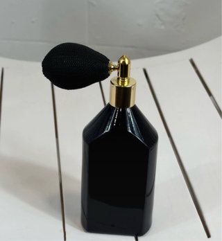 Frasco Perfume Vintage Egipcio con Pera Atomizador