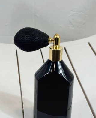 Frasco Perfume Vintage Egipcio con Pera Atomizador
