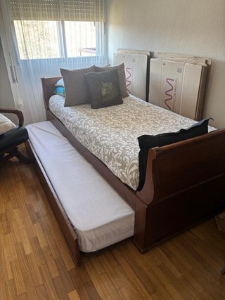 Cama nido madera maciza