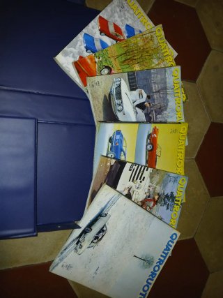 annata completa Quattroruote 1965 con raccoglitori