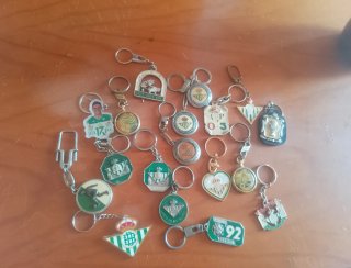 -Llaveros Real Betis  Antiguos -5€ cada uno