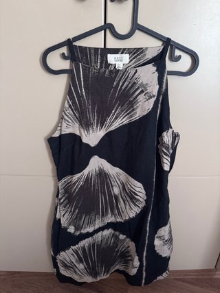 Vestido Next estampado conchas