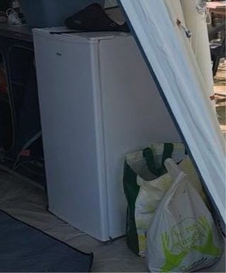 Tienda campaña hinchable 4 personas + inflador
