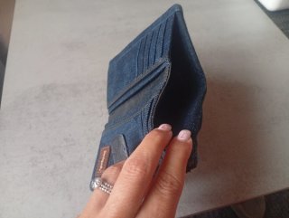 Cartera Desigual Denim Negra y Azul