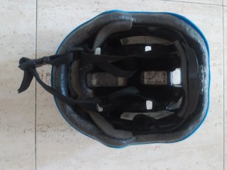 Casco Bicicleta Infantil Azul Talla 54